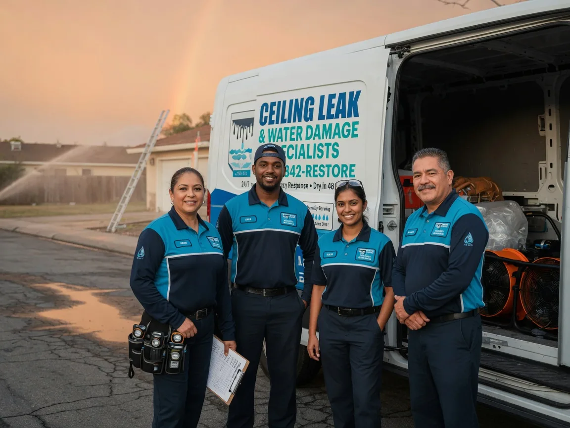 Ceiling Leak Cleanup company in Vermont